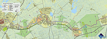 Kaart Oude Rijnzone